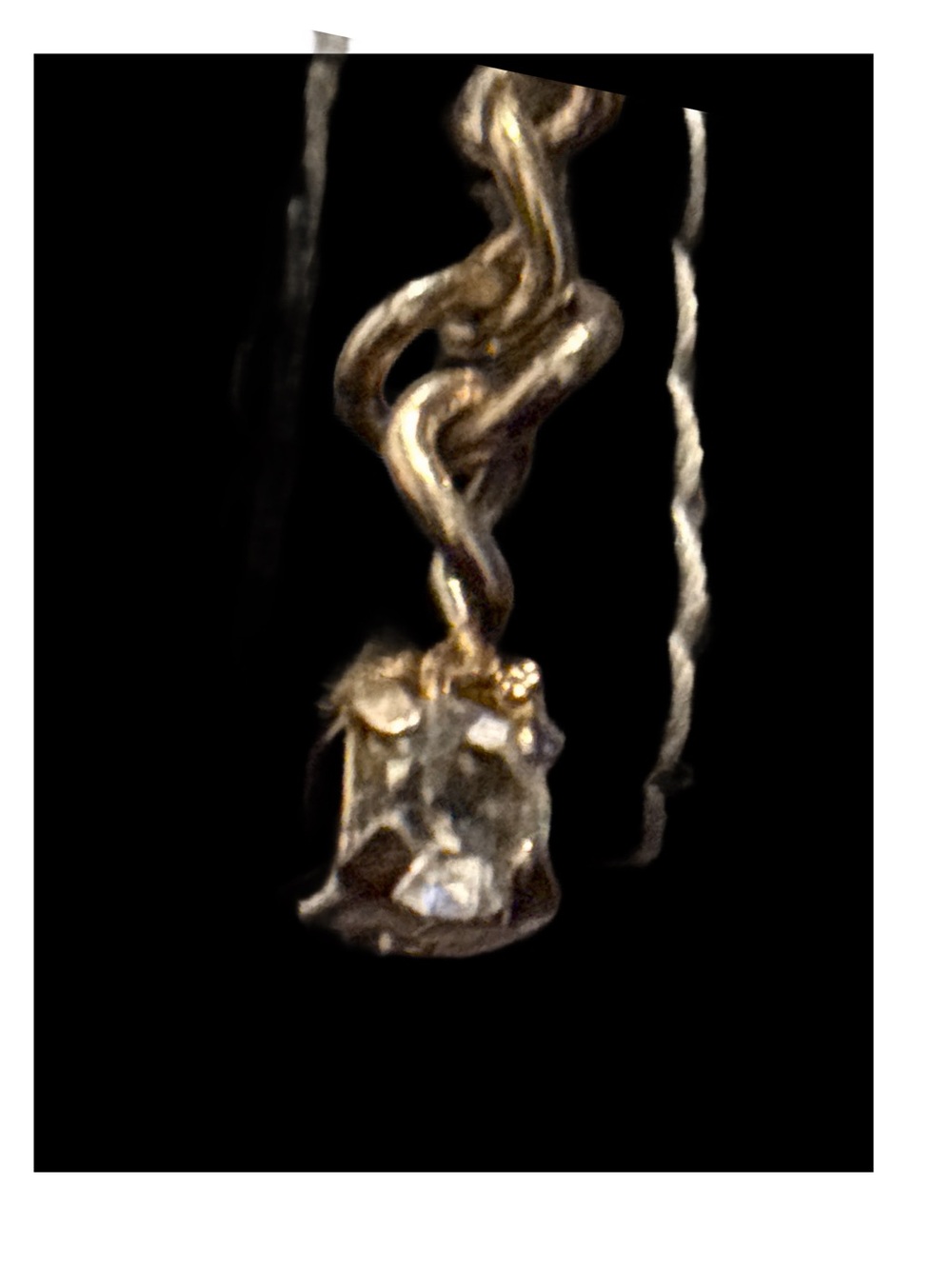 Vintage LISNER Crystal and Pearl Necklace - Ivory and Gold Tones - Picture 8 of 15